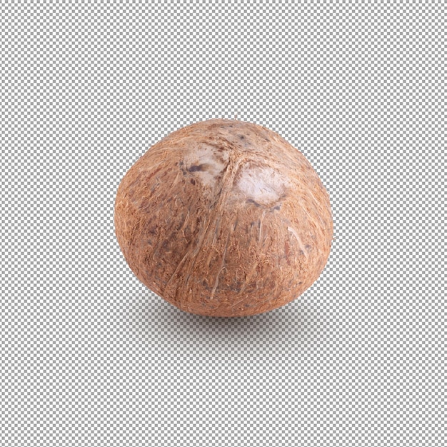 PSD noix de coco isolée sur fond alpha