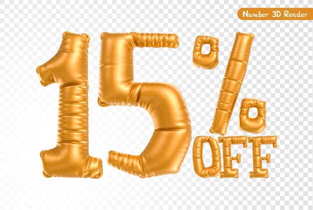 Nombre d'or rendu 3D