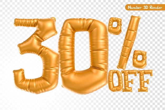 Nombre d'or rendu 3D