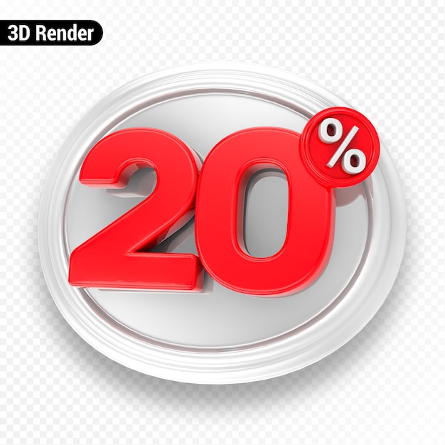 Nombre en pourcentage Rendu 3D