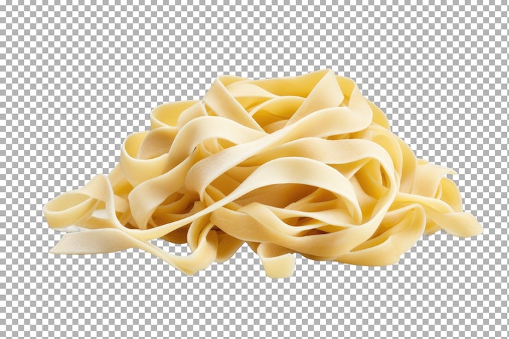 PSD noodle nirvana explorando o mundo de savory strands isolados em fundo transparente