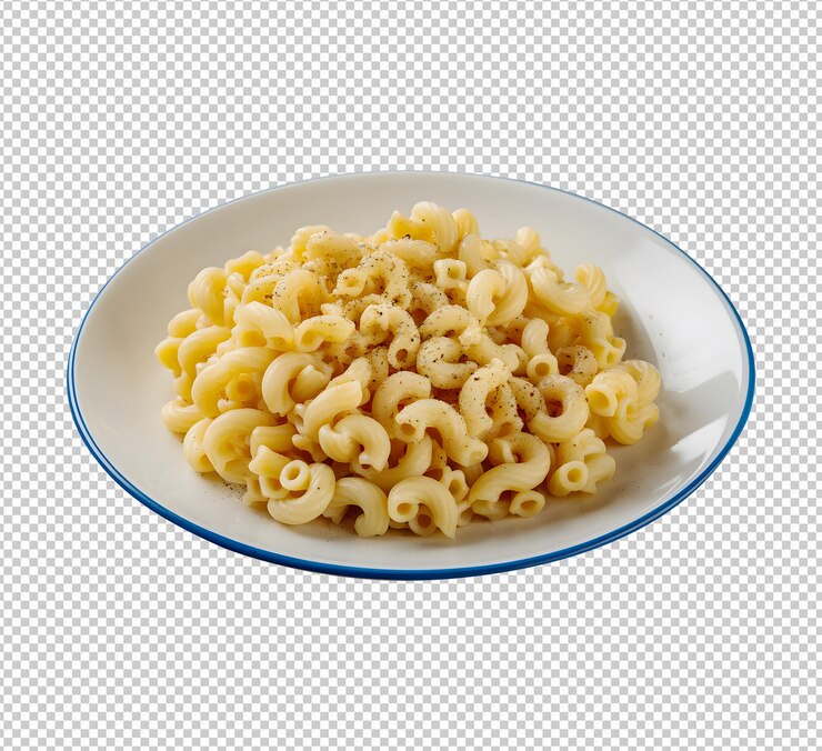 Noodles on Transparent Background