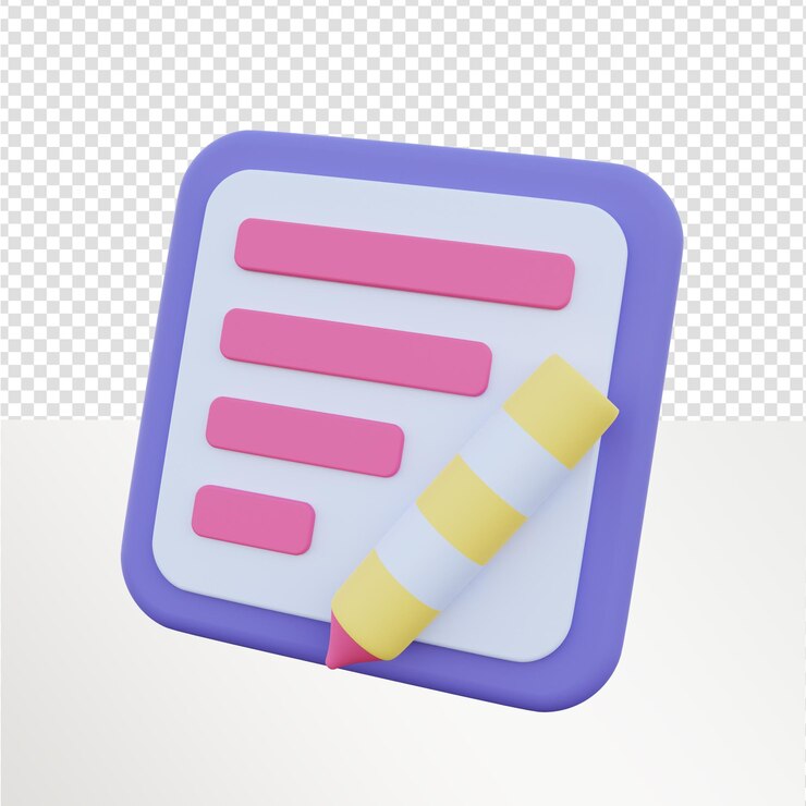 Nota icono 3D