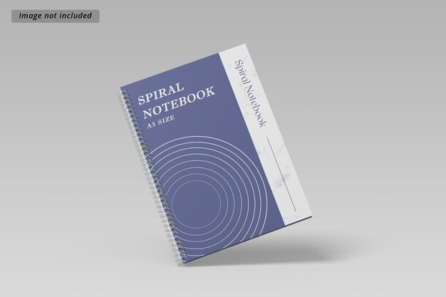 Notebook a spirale A5 MockUp