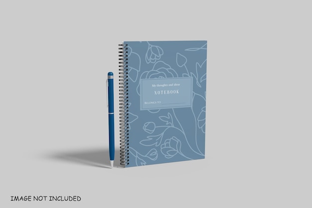 Notebook a spirale A5 MockUp