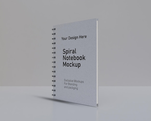Notebook-Mockup-Design Realestics Nootpad-Design