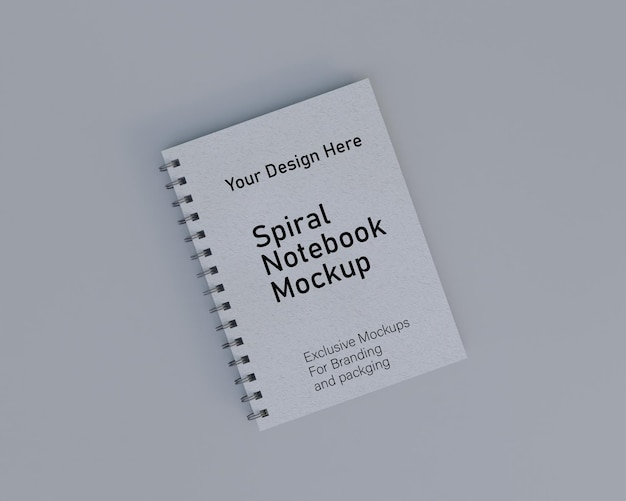 Notebook-Mockup-Design Realestics Nootpad-Design