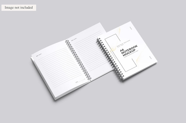 Notebook Mockup para mostrar o seu design aos clientes