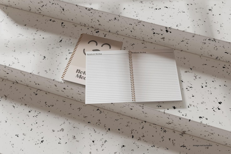 PSD notebook-mockup