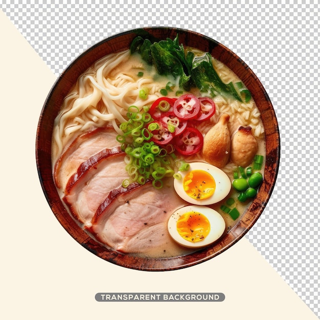 Nouilles Ramen Au Porc Et Aux œufs