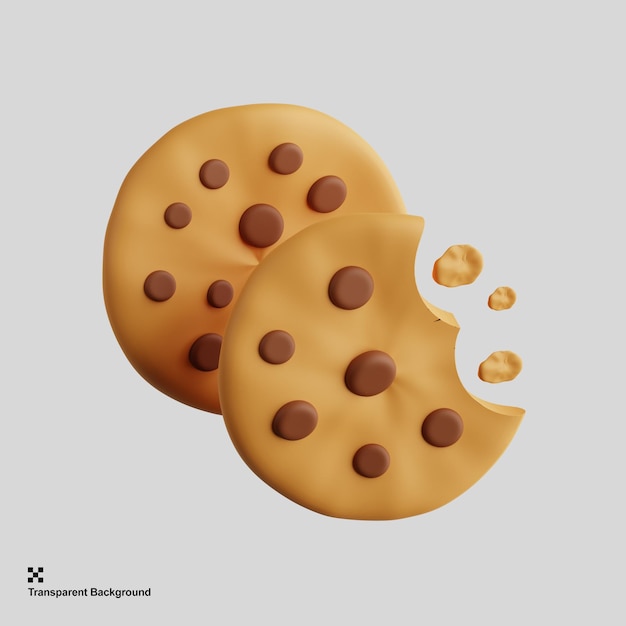 nourriture de biscuits 3d