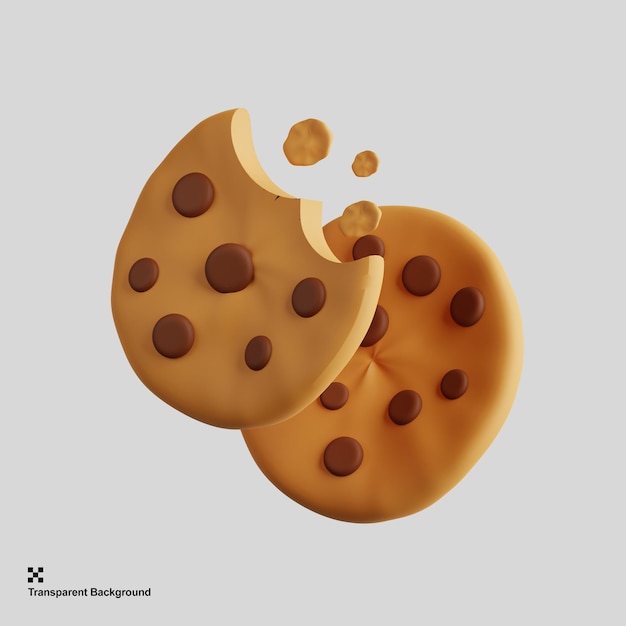 nourriture de biscuits 3d