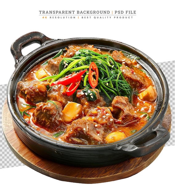 La Nourriture Thaïlandaise Appelée Beef Panang Curry Avec Cereal Est Du Bœuf Australien