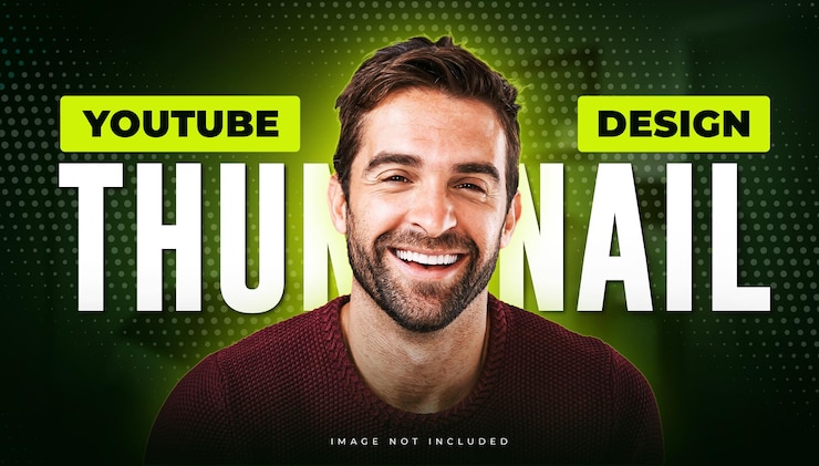 PSD nouveau modèle de conception de miniature youtube attrayant