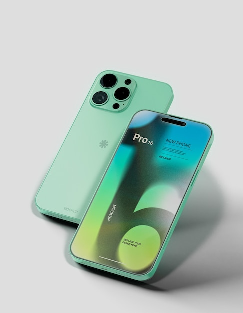 Nouveau modèle d'écran de téléphone
