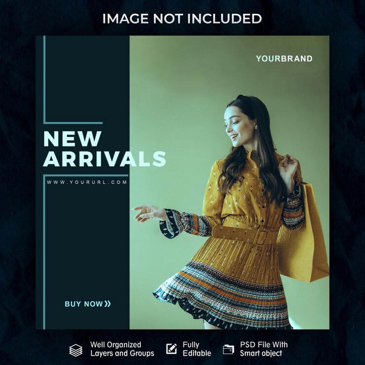 PSD nouvelle collection instagram pour le psd