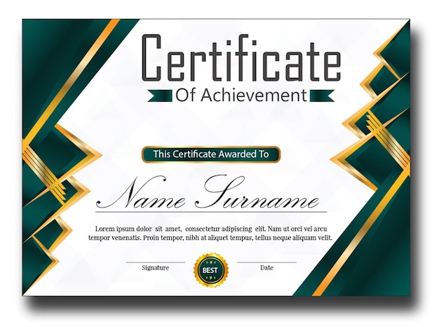nouvelle conception du vecteur du certificat