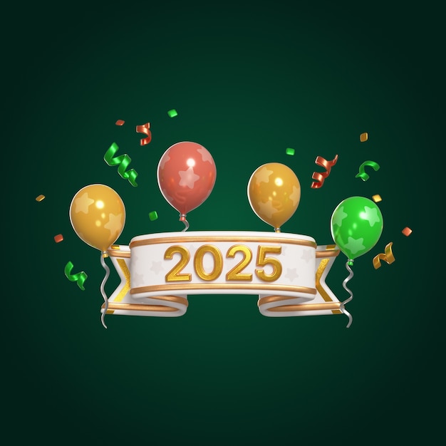 Nouvelle conception de l'icône de l'année 2025