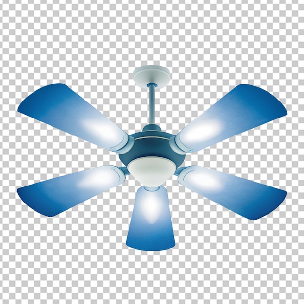 PSD nouvelle silhouette du ventilateur de plafond de conception