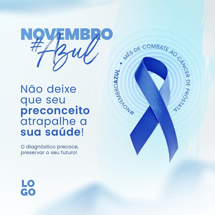 PSD novembro azul azul novembro