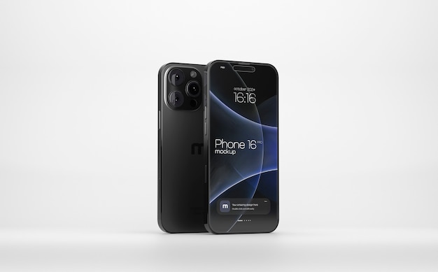 Novo design de maquete de smartphone