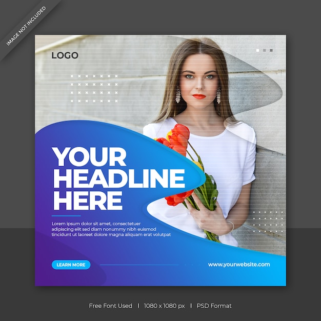 Novo modelo de banner de postagem de coleção de moda no Facebook ou Instagram