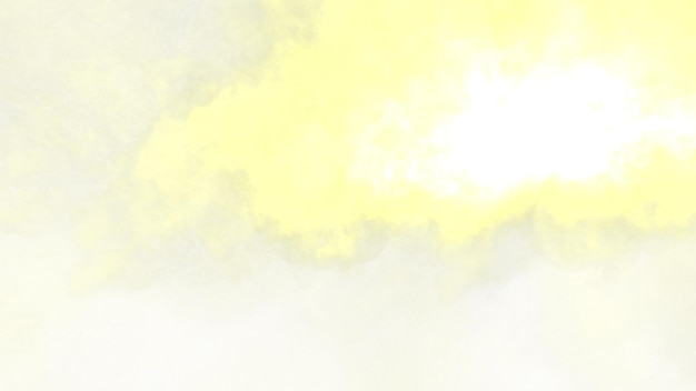 un nuage jaune vif qui est dans le ciel