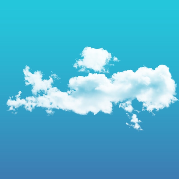 Un nuage qui a le mot nuage sur lui