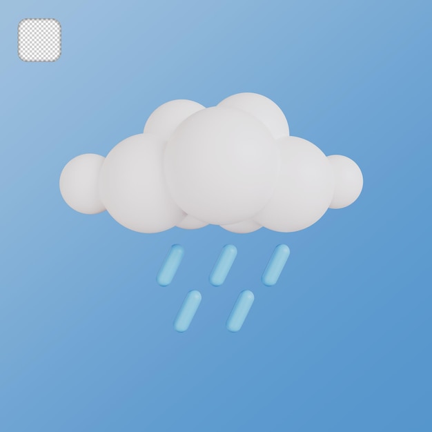 Nuage avec temps pluvieux et éclair de tempête ou éclair dans les prévisions météorologiques