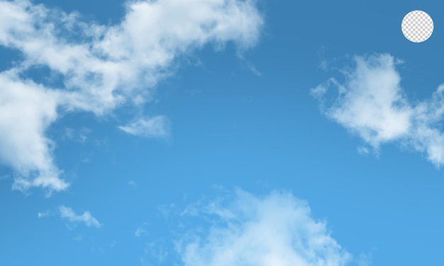 PSD nuage transparent