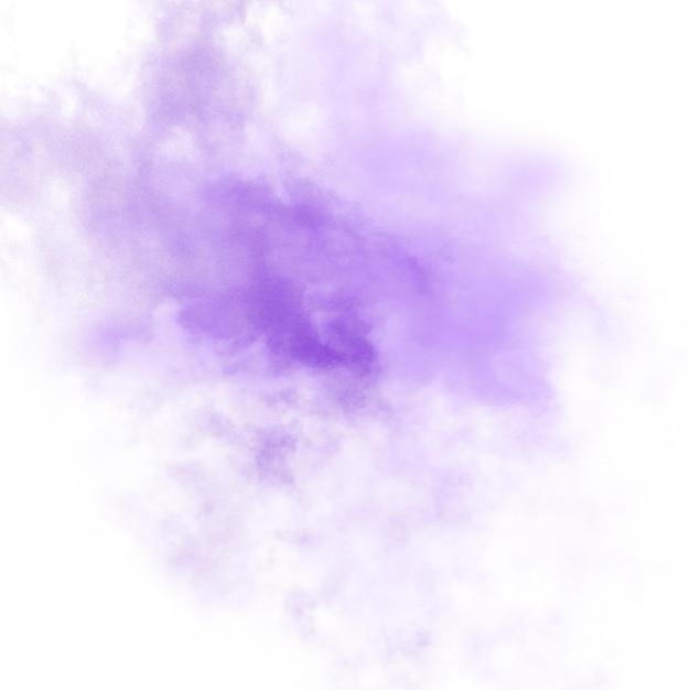 Le nuage violet