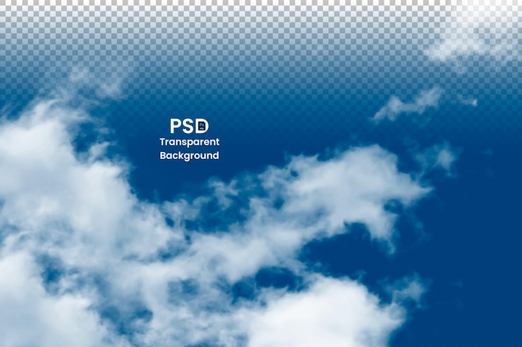 PSD des nuages de fumée et de brouillard