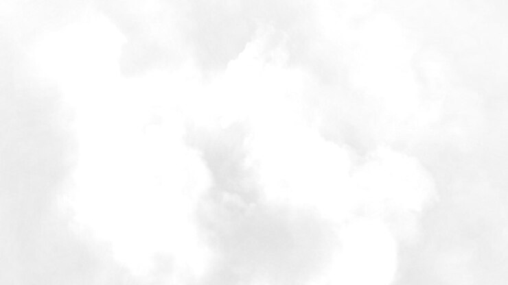 PSD des nuages qui ressemblent à du coton sucré et les mots dans le coin inférieur droit