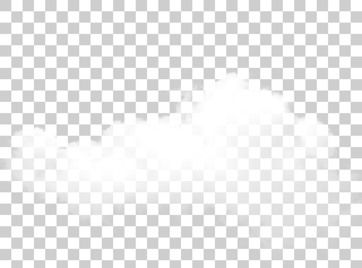 PSD nube blanca png