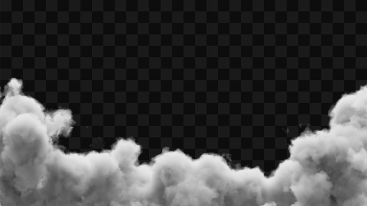 PSD la nube es transparente.