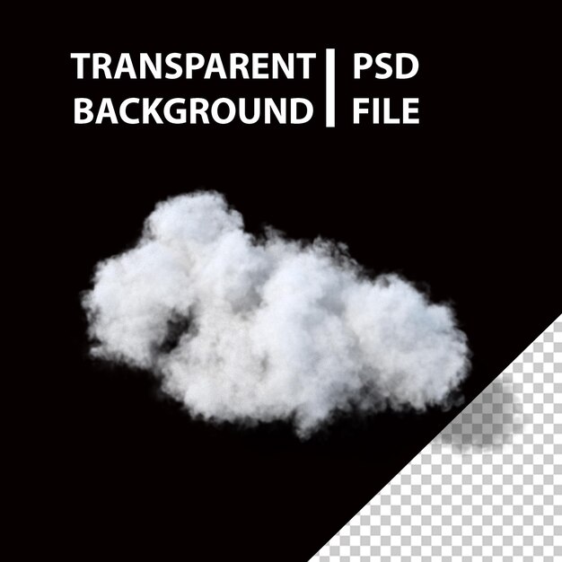 PSD nube png