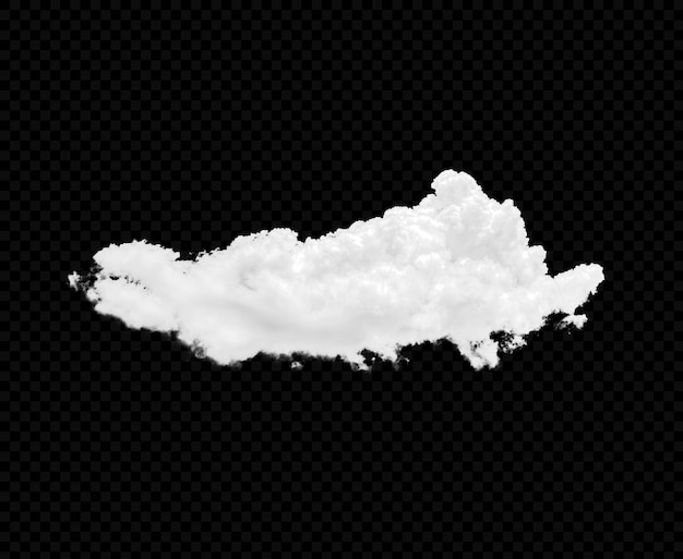 Nubes blancas aisladas PSD Premium