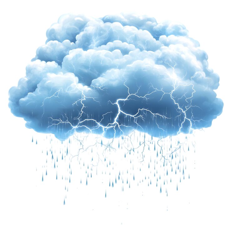 PSD nubes de tormenta oscuras