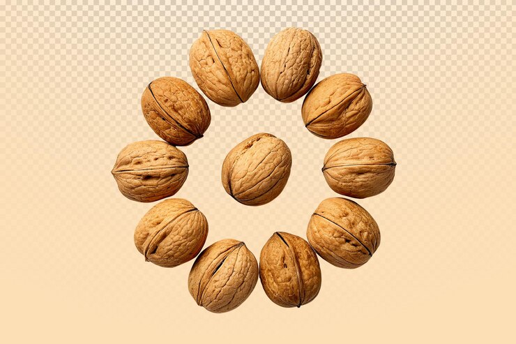 PSD nueces enteras frescas, un bocadillo natural y nutritivo