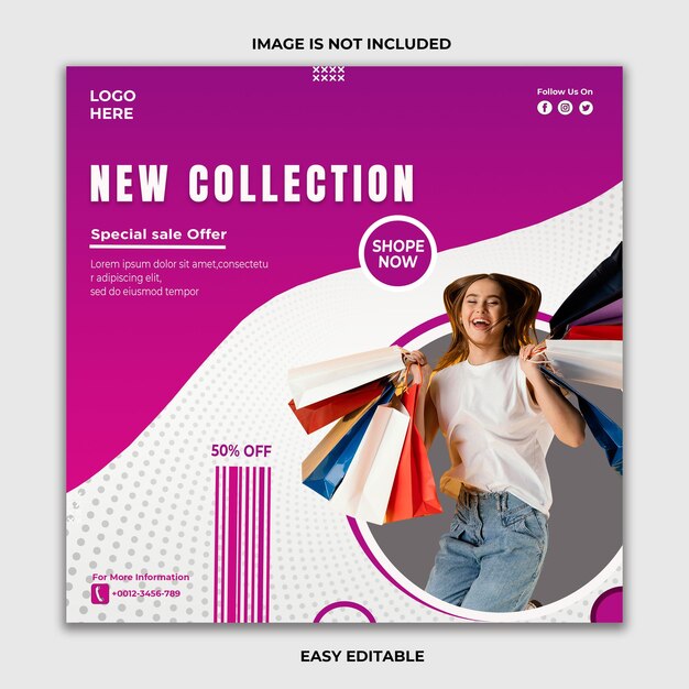 Nueva colección oferta especial de venta promoción para las compras