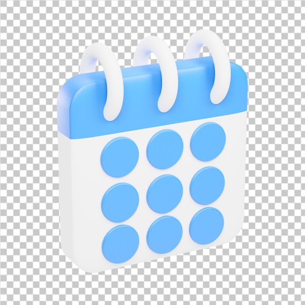 Nueva ilustración Celendar 3d