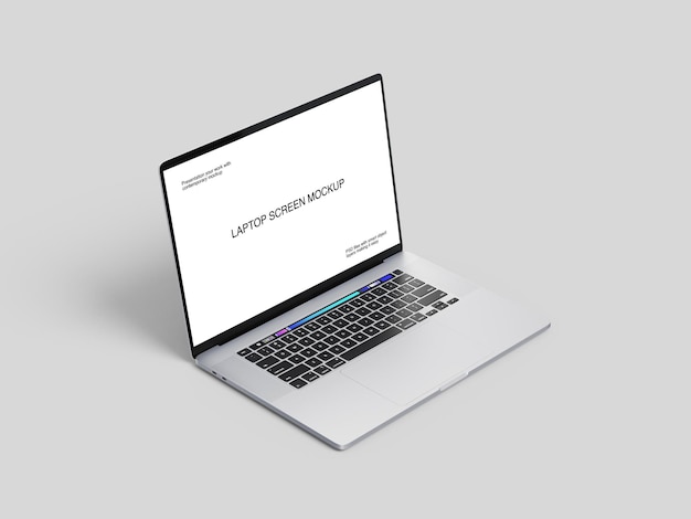 Nueva serie Laptop pro con maqueta de pantalla