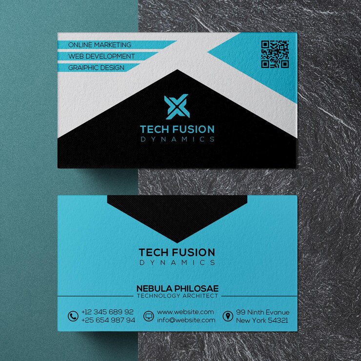 nuevo Diseño de plantilla de tarjeta de presentación profesional Listo para imprimir Gráficos de tarjetas de presentación creativos más recientes