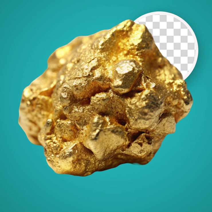 PSD nugget de oro