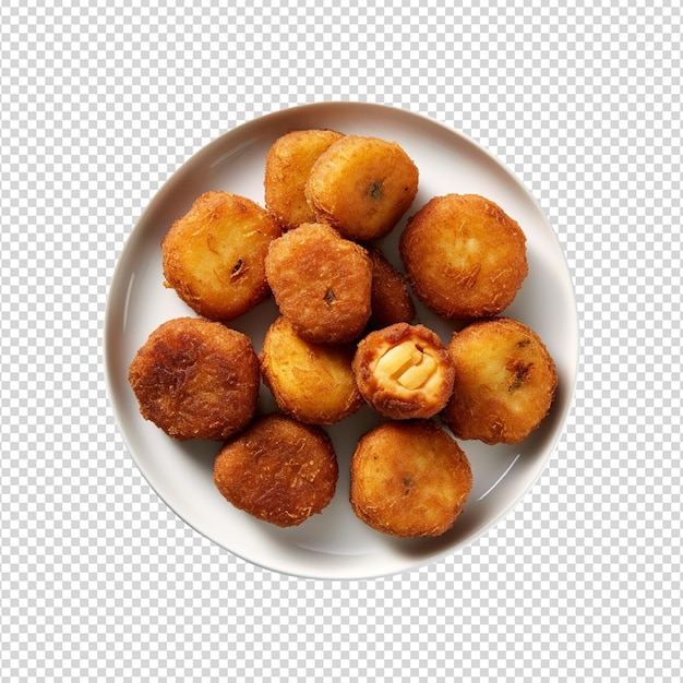 PSD nuggets de frango em png