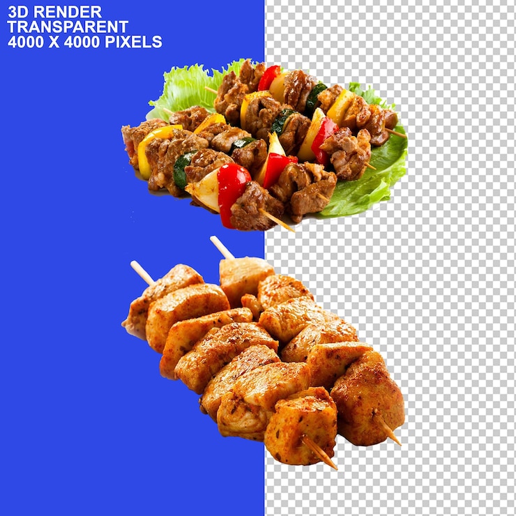 PSD nuggets de pierna de pollo fry seikh kabab nuggets fritos de pescado con salsa de ketchup en el plato