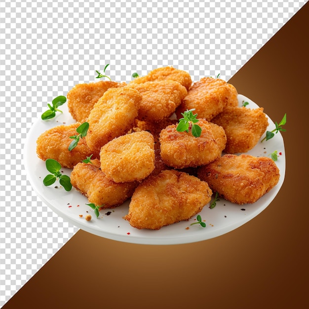 PSD des nuggets de poulet en png