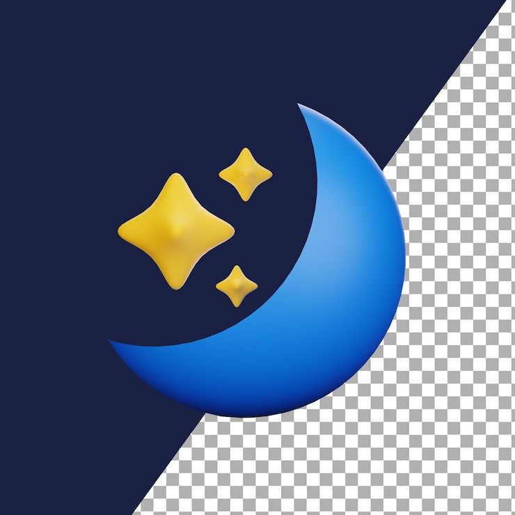 PSD la nuit en 3d