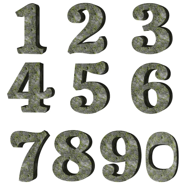 PSD numbers counting numbers