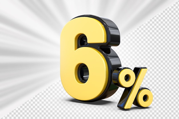Numeri 6 Sconto percentuale